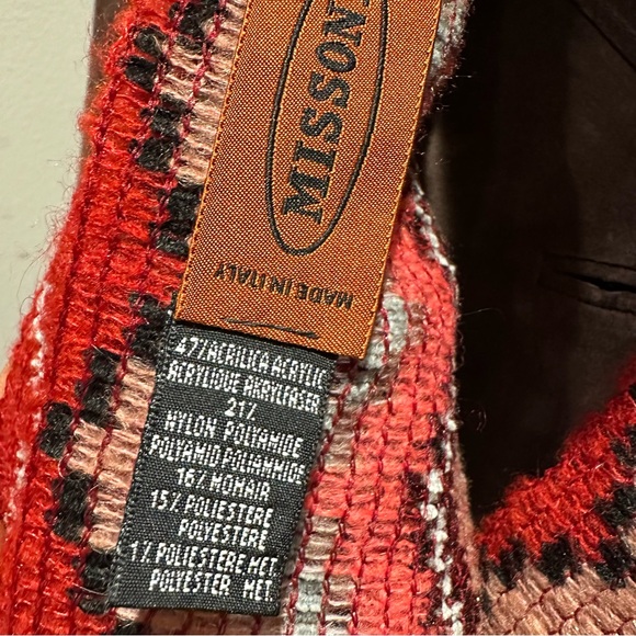 Missoni Women's Acrylic Blend Printed Fringe Scarf - Picture 6 of 7